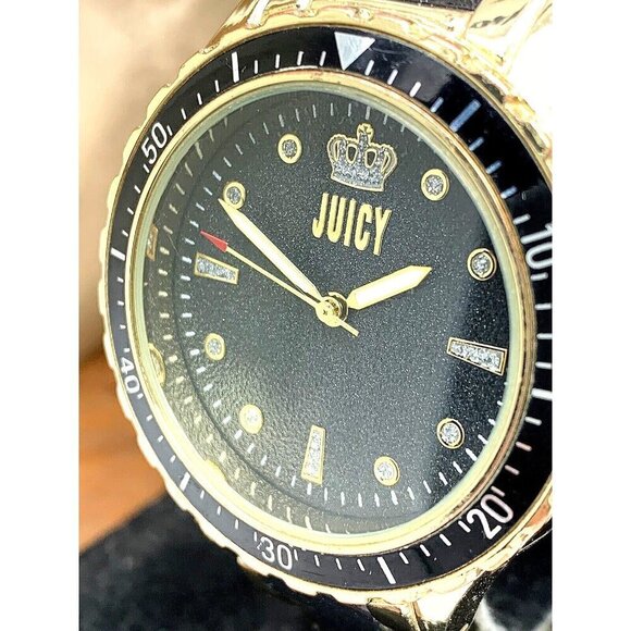 Juicy By Juicy Couture Women\'s Watch JC/5022 Quartz Black Gold Tone Stee… main image 10